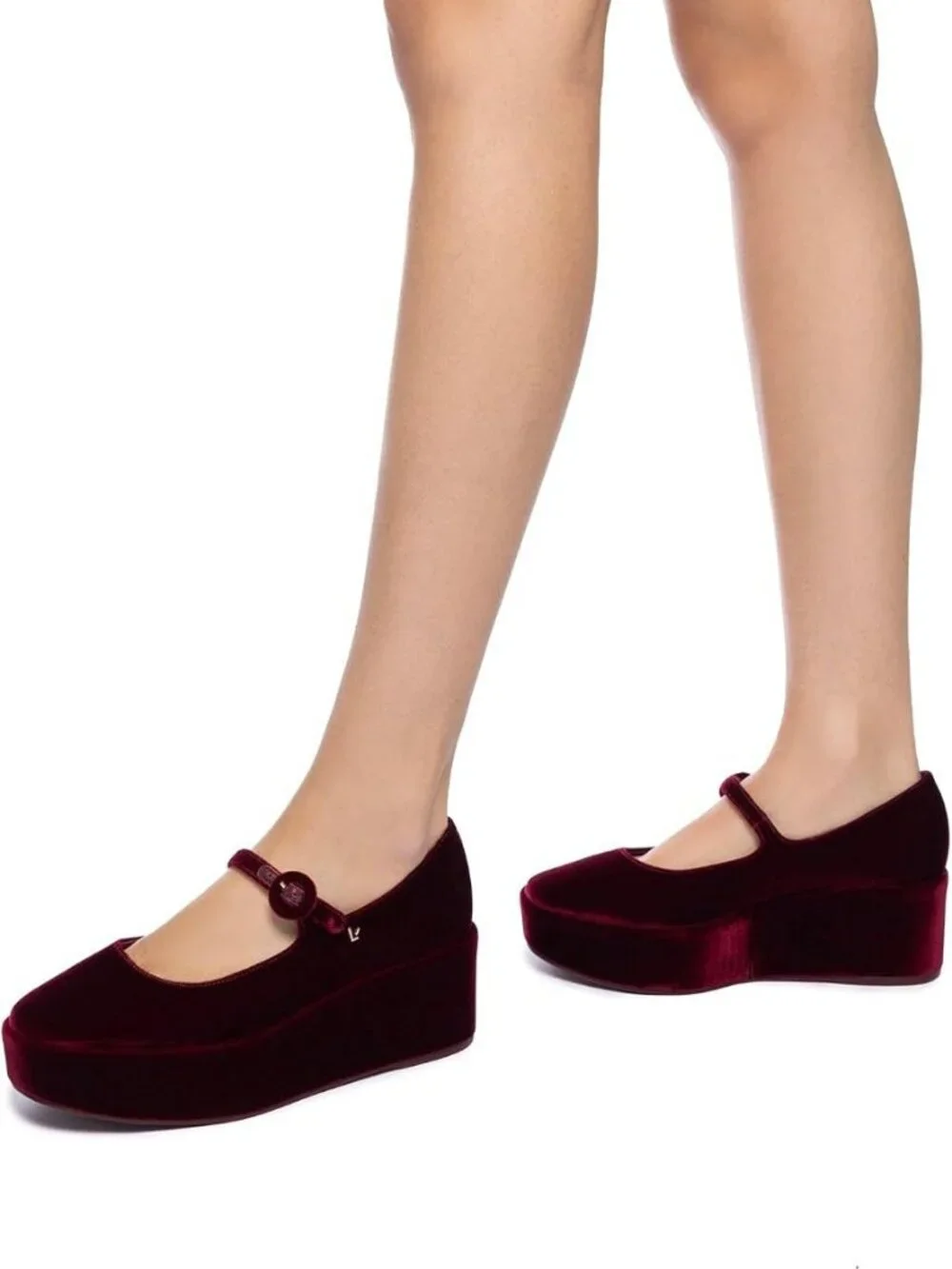 Larroudé Women's Blair Flatform Pumps Size 7